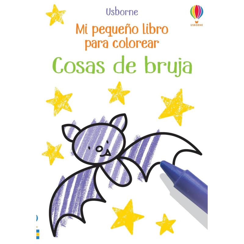 COSAS DE BRUJA, MI PEQUEÑO LIBRO DE COLOREAR USBORNE