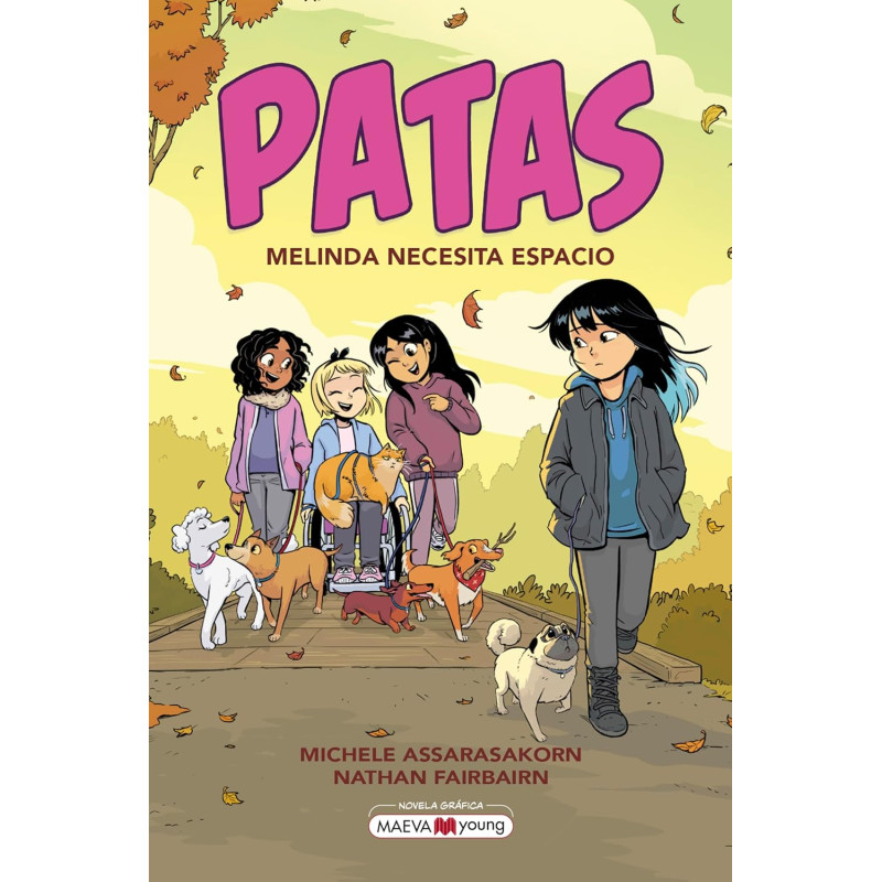 PATAS 2, MELINDA NECESITA ESPACIO, NOVELA GRÁFICA