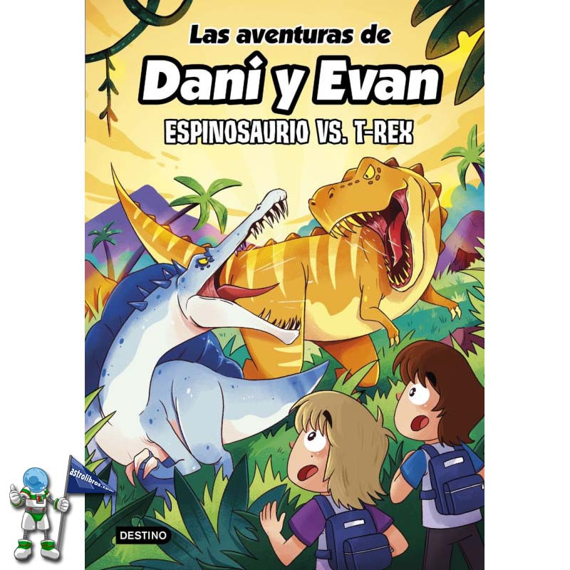 LAS AVENTURAS DE DANI Y EVAN 10, ESPINOSAURIO VS. T-REX