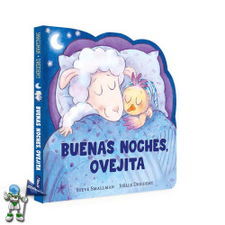 BUENAS NOCHES, OVEJITA (LA OVEJITA QUE VINO A CENAR. LIBRO DE CARTÓN)