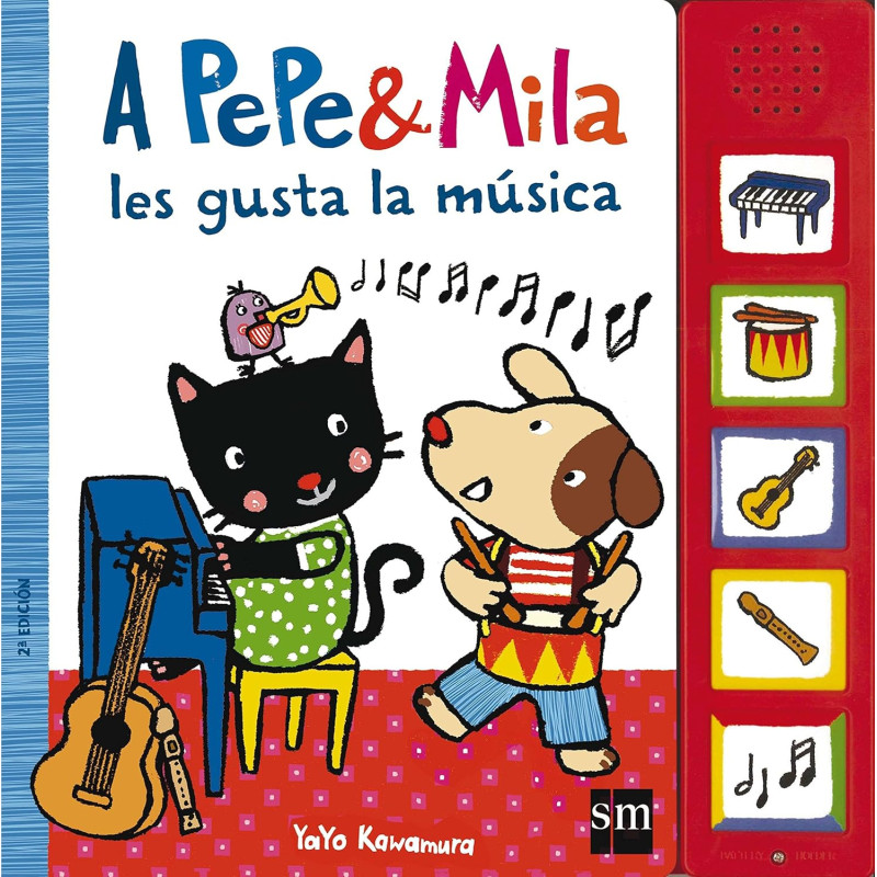 A PEPE & MILA LE GUSTA LA MUSICA