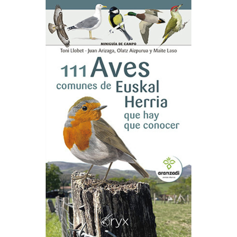 AVES COMUNES DE EUSKAL HERRIA 111 QUE HAY QUE CONOCER