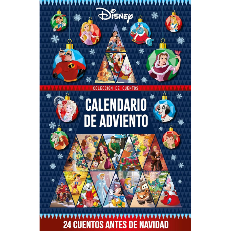 DISNEY CALENDARIO DE ADVIENTO, 24 CUENTOS ANTES DE NAVIDAD