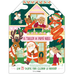 EL TALLER DE PAPÁ NOEL, LIBRO DE ADVIENTO DESPLEGABLE