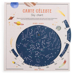 PLANISFERIO / MAPA CELESTE MOULIN ROTY