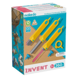 DISCOVER MAKEDO KIT CONSTRUCCIÓN 360 PIEZAS