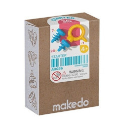 DISCOVER MAKEDO KIT CONSTRUCCIÓN 36 TORNILLOS/GANCHOS