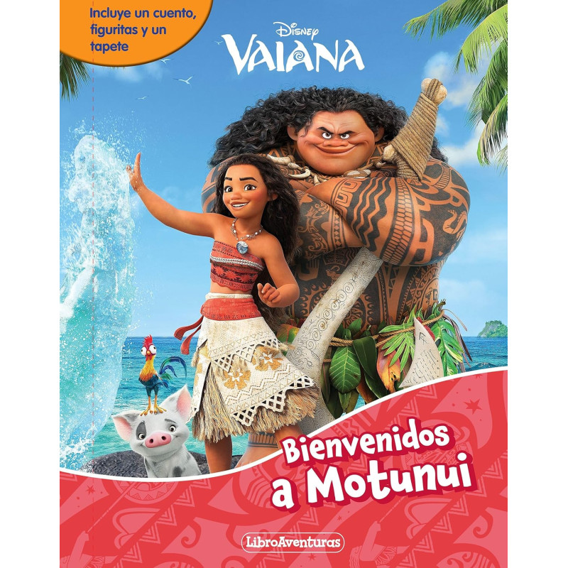 VAIANA BIENVENIDOS A MOTUNUI, LIBROAVENTURAS