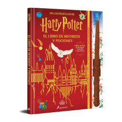 HARRY POTTER, EL LIBRO DE HECHIZOS Y POCIONES, CON UNA VARITA LUMINOSA PARA LEER LA TINTA INVISIBLE