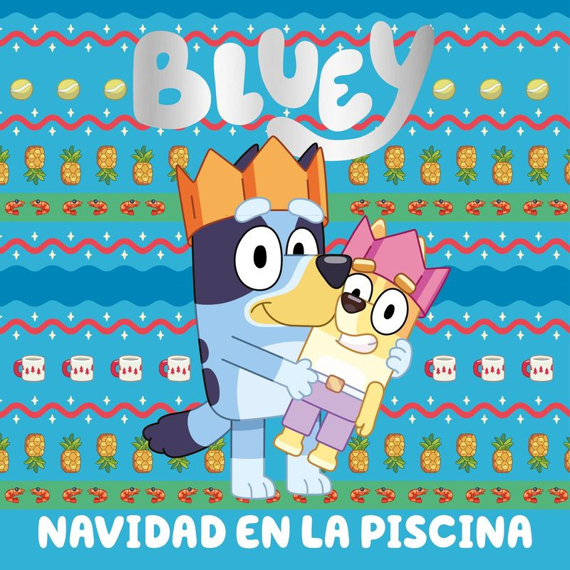 BLUEY UN CUENTO, NAVIDAD EN LA PISCINA