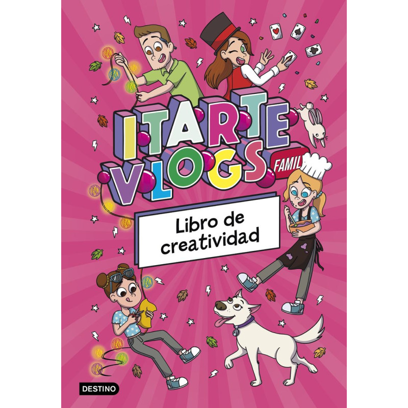 ITARTE VLOGS FAMILY, LIBRO DE CREATIVIDAD