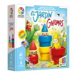 EL JARDÍN DE LOS GNOMOS, JUEGO DE LÓGICA PARA UN JUGADOR SMART GAMES