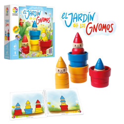 EL JARDÍN DE LOS GNOMOS, JUEGO DE LÓGICA PARA UN JUGADOR SMART GAMES