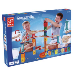 QUADRILLA FUGA DEL CASTILLO JUEGO DE CONSTRUCCIÓN Y CANICAS HAPE