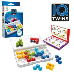 IQ TWINS JUEGO DE LÓGICA PARA UN JUGADOR, SMART GAMES