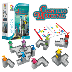 CASTILLO MEDIEVAL , JUEGO DE LÓGICA PARA UN JUGADOR , SMART GAMES