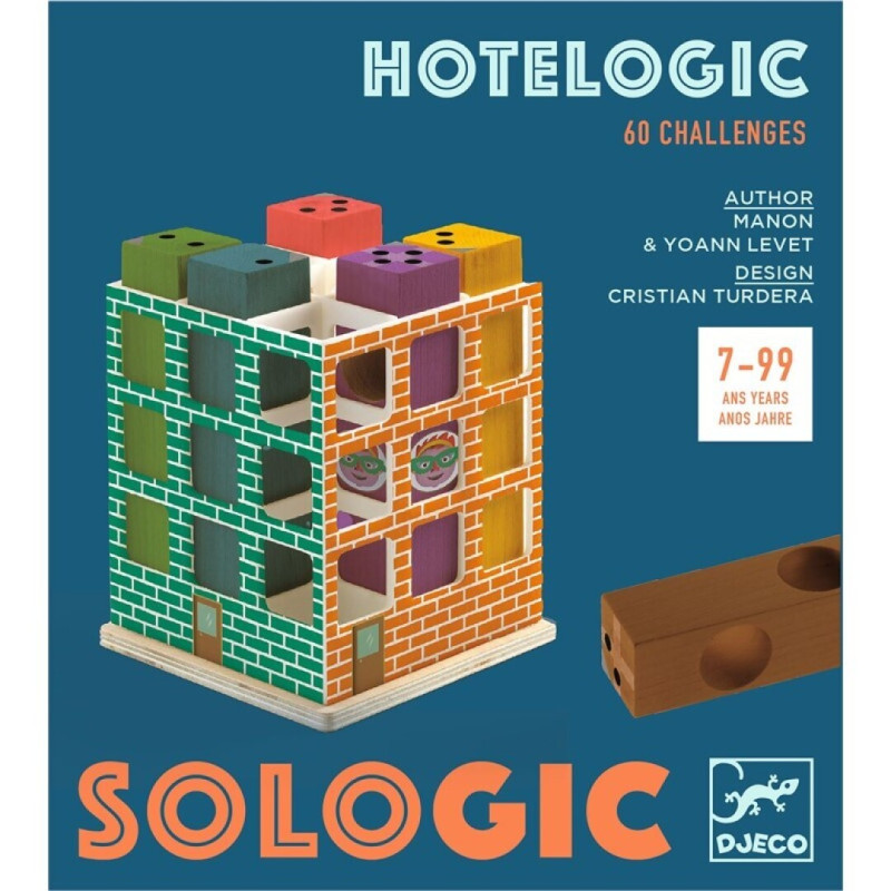 SOLOGIC HOTELOGIC, JUEGO DE LÓGICA DJECO