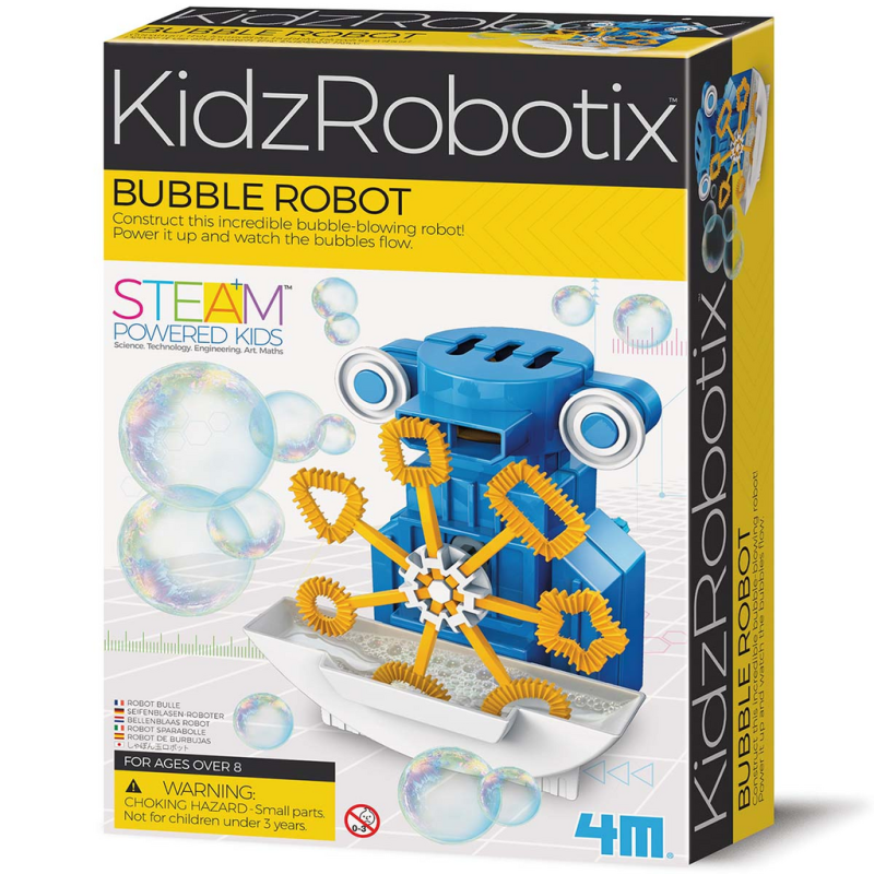 KIDZ ROBOTIX ROBOT DE BURBUJAS 4M