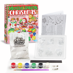 MANUALIDADES NAVIDEÑAS 4M, MOULD AND PAINT CHRISTMAS