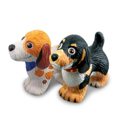 MOULD & PAINT 3D PERRITOS, MANUALIDADES 4M