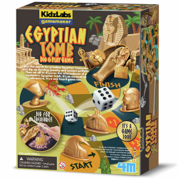 JUEGO DE TUMBA EGIPCIA KIDZ LABS, MANUALIDADES 4M