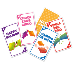 HAPPY SALMÓN, JUEGO DE CARTAS