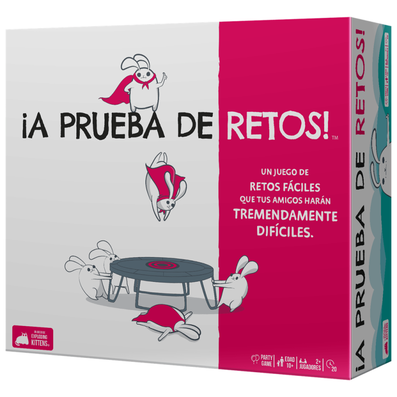 ¡A PRUEBA DE RETOS! JUEGO DE MESA