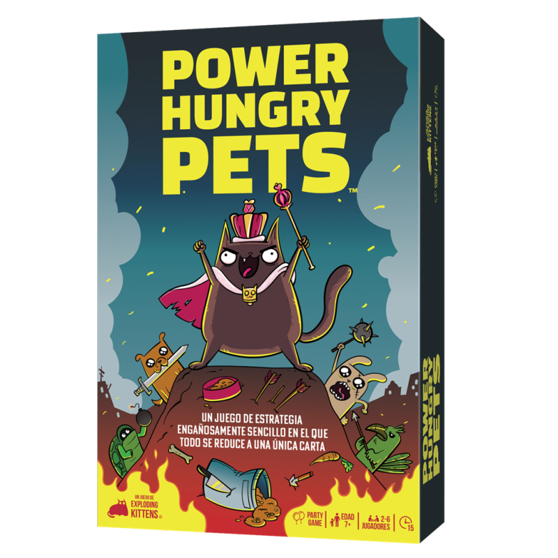 POWER HUNGRY PETS, JUEGO DE MESA