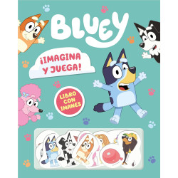 BLUEY ¡IMAGINA Y JUEGA! LIBRO CON IMANES