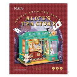 ALICE´S TEA STORE, PUZZLE 3D MINIATURE HOUSE ROBOTIME