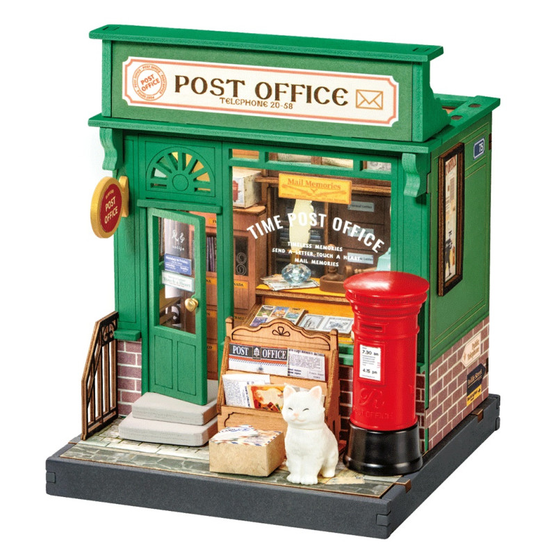 CENTURY POST OFIFICE, PUZZLE 3D MINIATURE HOUSE ROBOTIME