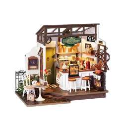 SLOW LIFE CAFÉ, PUZZLE 3D MINIATURE HOUSE ROLIFE