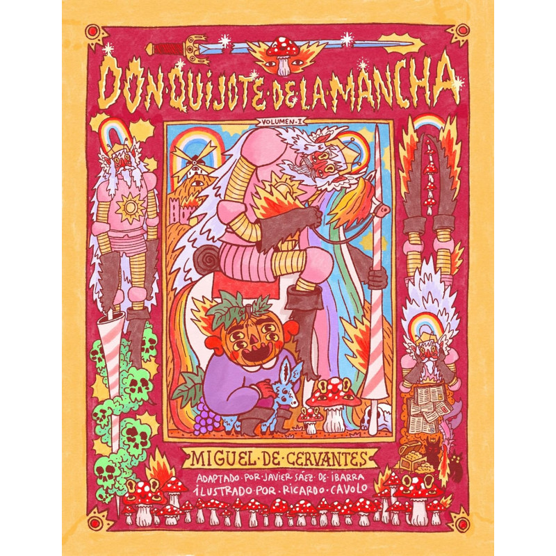 DON QUIJOTE DE LA MANCHA I, LITERATURA ILUSTRADA