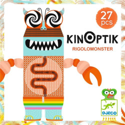 CONSTRUCCION KINOPTIC RIGOLOMONSTER MANUALIDADES DJECO