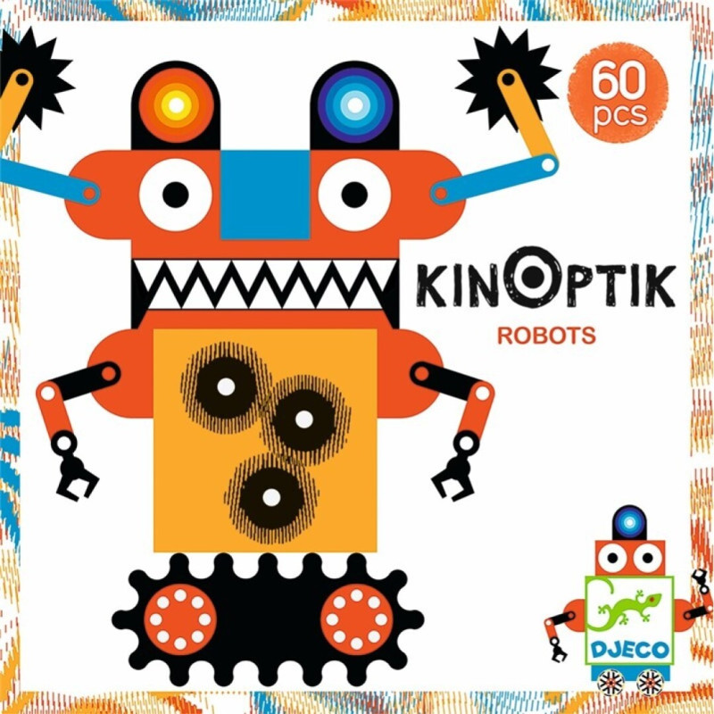 CONSTRUCCION KINOPTIC ROBOTS MANUALIDADES DJECO