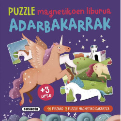 ADARBAKARRAK, PUZZLE MAGNETICKOEN LIBURUA