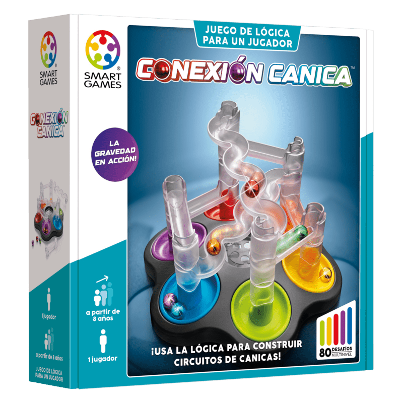 CONEXIÓN CANICA, JUEGO DE LÓGICA SMART GAMES