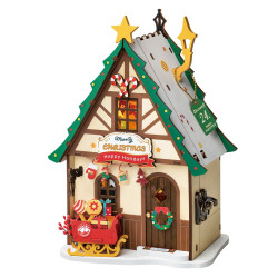 CASA DE NAVIDAD LUMINOSA - TWINKLING CHRISTMAS HOUSE, PUZZLE 3D ROBOTIME