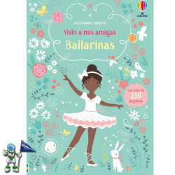 BAILARINAS VISTO A MIS AMIGAS, LIBRO DE PEGATINAS USBORNE