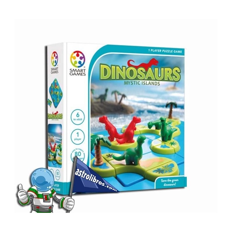 DINOSAURIOS, ISLAS MISTERIOSAS , JUEGO DE LÓGICA , SMART GAMES