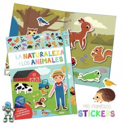 Mis primeros stickers: La naturaleza y los animales