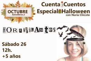 Cuentacuentos halloween con Nuria Chicote