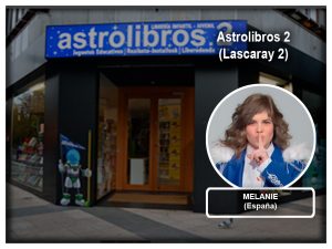 Melanie Escaparates con magia Astrolibros.2