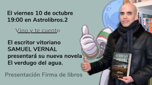 Samuel Vernal. Firma de libros