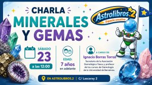 Charla de minerales y gemas