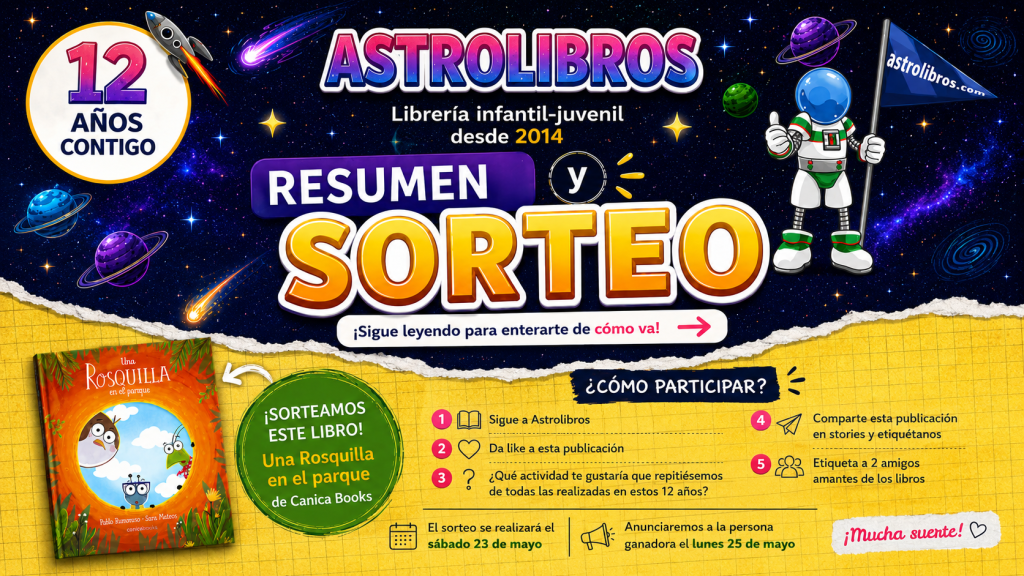 Sorteo Astrolibros 12 años