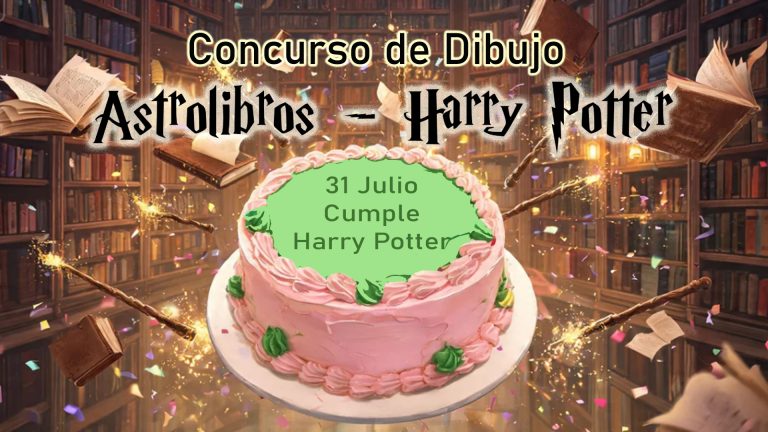 ⚡ Astrolibros celebra el cumpleaños de Harry Potter con un concurso de dibujo