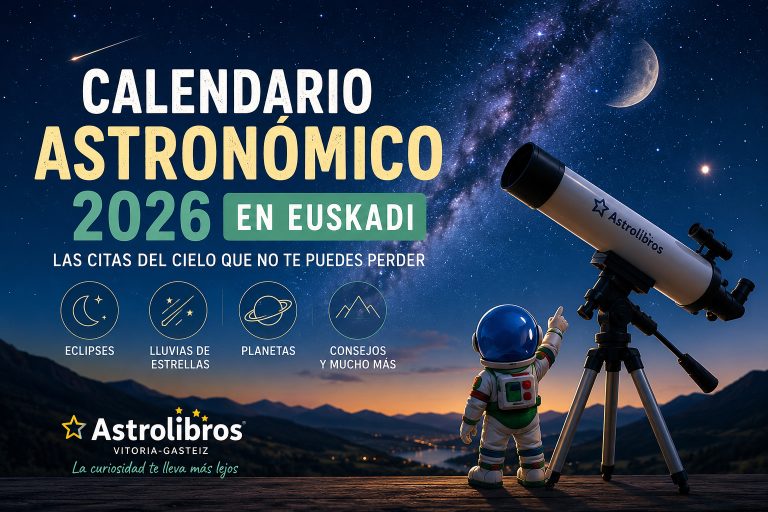 Calendario astronómico 2026: las citas del cielo que no te puedes perder desde Euskadi